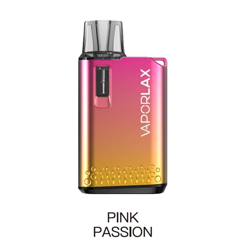 Vaporlax Kubic Pod Mod System Kit Electronic E Cigarette 500Mah Battery 2.0Ml 0.8Ohm Mesh Coil Cartridge Vaper Atomizer Vape