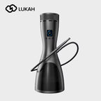 LUKAH Smart Electric Hookah Shisha Set Battery Ultra Long Endurance LED Display 7 Gear Temperature Adjustment