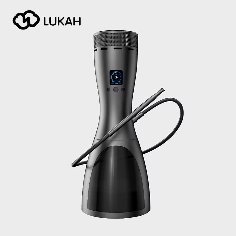 LUKAH Smart Electric Hookah Shisha Set Battery Ultra Long Endurance LED Display 7 Gear Temperature Adjustment