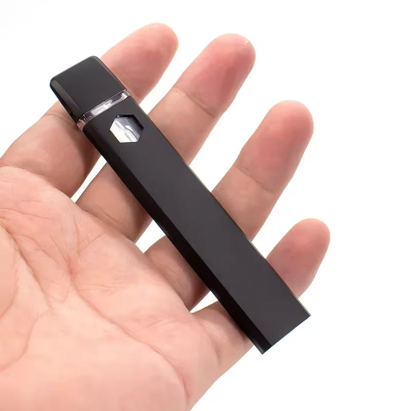 50Pcs Rechargeable Vape Pen Ceramic Coil Empty 1.0Ml Vaper Device 280Mah Micro USB Charge Battery for Thick Oil E-Cig Vaporizer