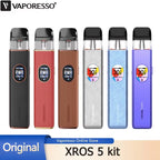 Original  XROS 5 Kit COREX 3.0 Tech 30W Electronic Cigarette Vape 1500Mah Battery Fit 3ML XROS Pod Cartridge 0.4/0.6Ohm