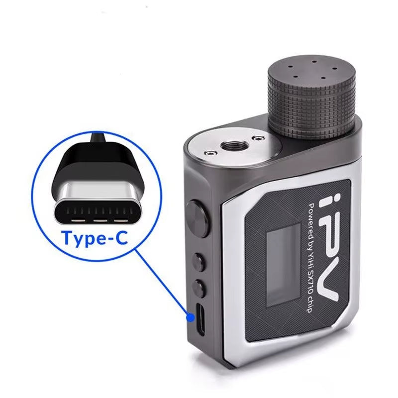 Original Yihi Pioneer4You IPV U710 MTL Box Mod 18650 Small Vape Device Ecig 80W
