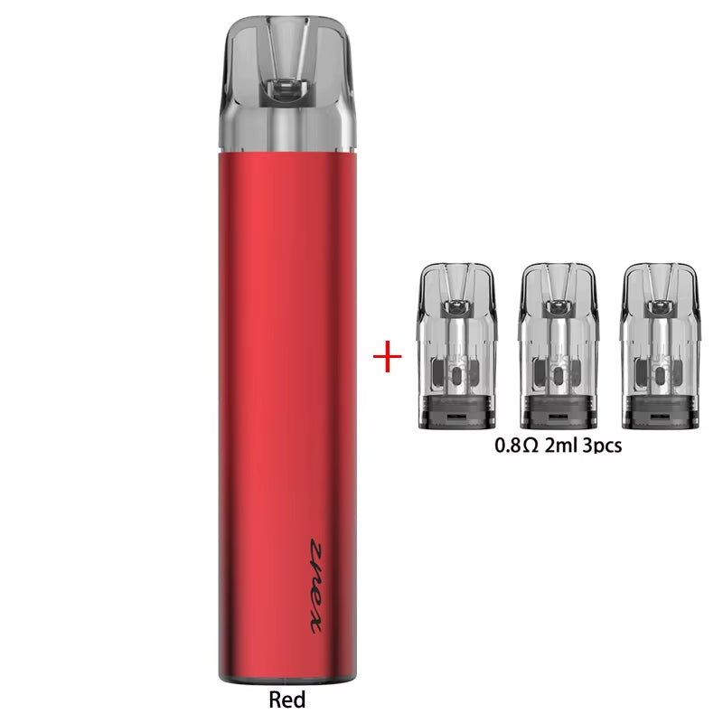 Original  Zrex RF Kit Vape 500Mah Battery 0.8Ohm 2Ml Meshed Pod Cartridge Side Filling E Cigarette Vaporizer