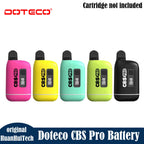 Original Doteco CBS Pro 650Mah Battery 15S Preheating 510 Thread with OLED Screen Vape Mod for 510 Oil Carts E Cigarette