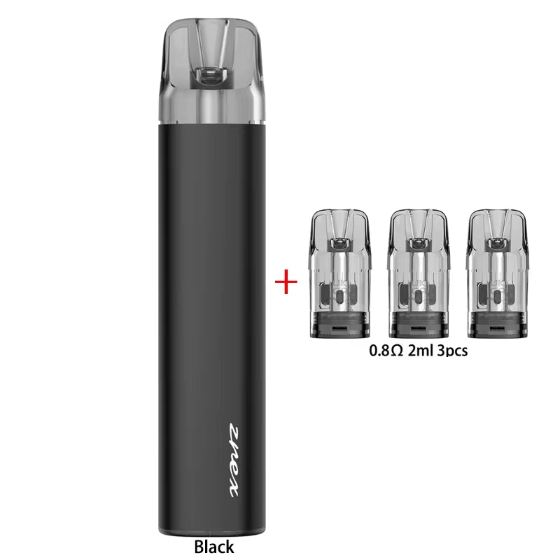 Original  Zrex RF Kit Vape 500Mah Battery 0.8Ohm 2Ml Meshed Pod Cartridge Side Filling E Cigarette Vaporizer