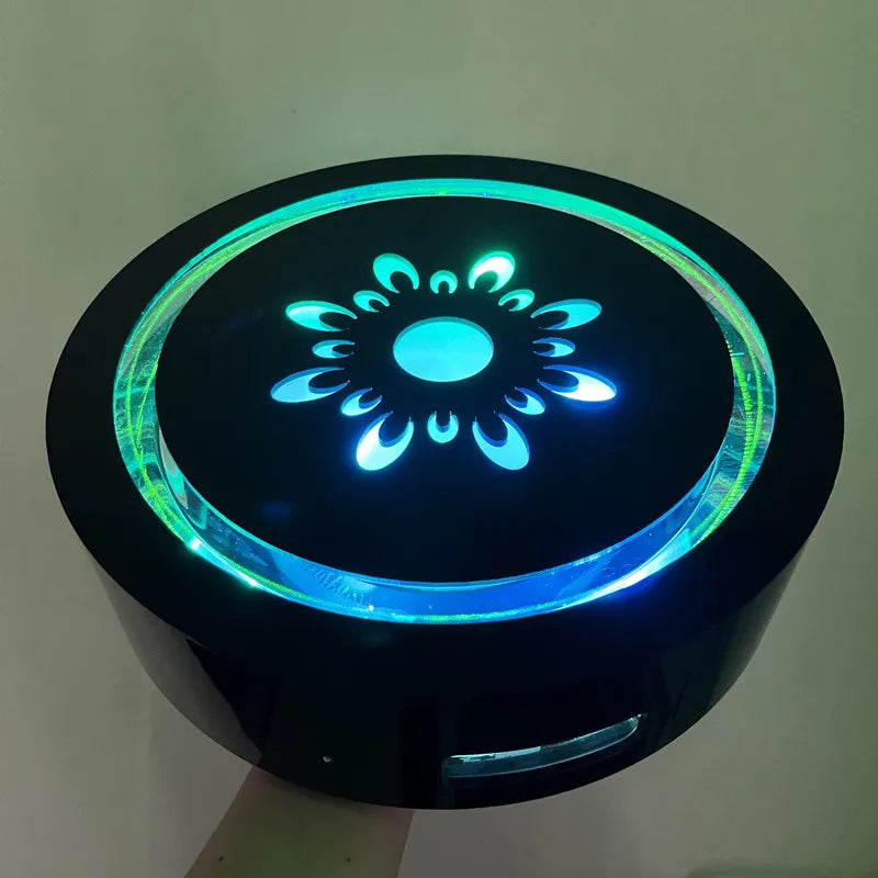 RGB Hookah Shisha Laser Light with USB Rechargeable Atmosphere Lamp for Club/Bar/Festival/Lounge/Party/Clubnight