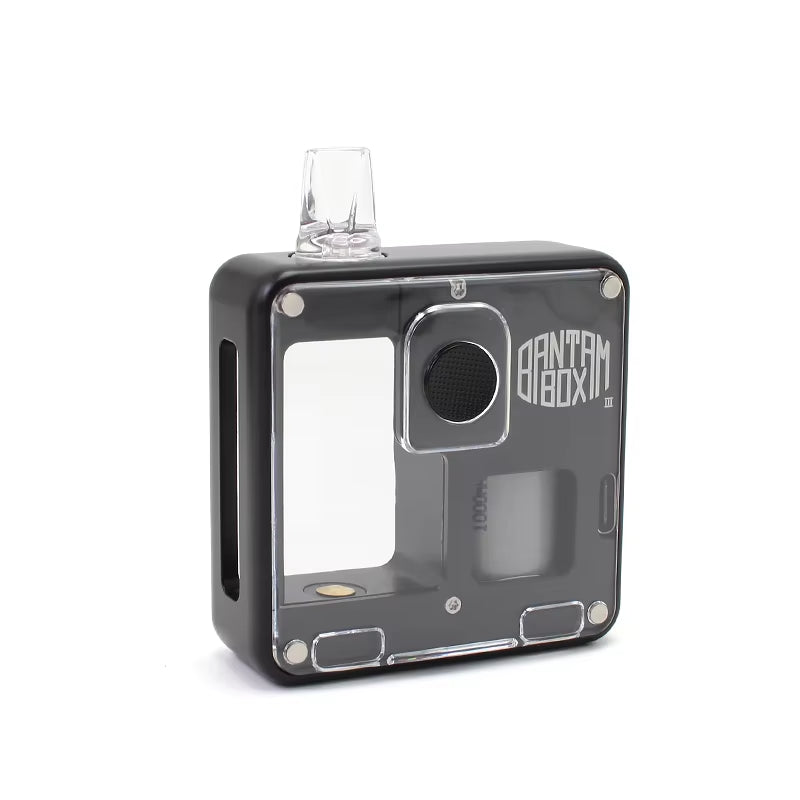 SXK BANTAM BOX V3 Mod Kit New Upgrade SEVO-30 Chip Zinc Alloy Mini Vape Box with 18350 Battery Accessories Panel