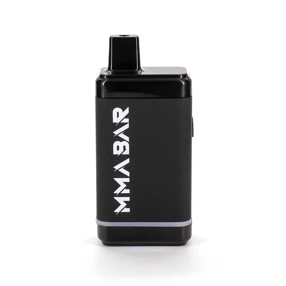 MMABAR Preheating Vape Box Mod 650Mah Rechargeable Battery Digital Screen Visual Oil Level Indicator with 1.0Ml Empty Cartridges
