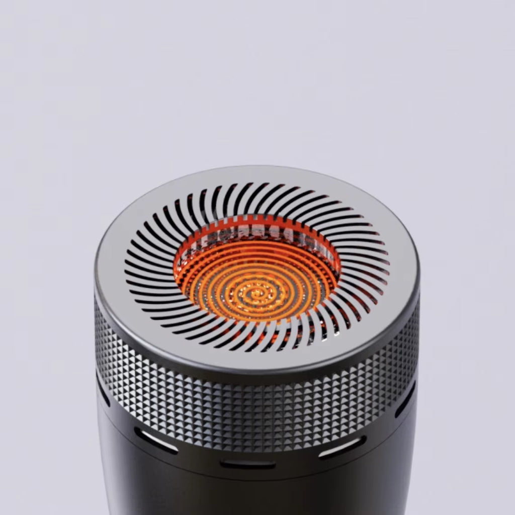 LUKAH Smart Electric Hookah Shisha Set Battery Ultra Long Endurance LED Display 7 Gear Temperature Adjustment