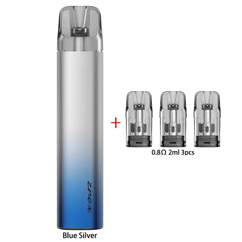 Original  Zrex RF Kit Vape 500Mah Battery 0.8Ohm 2Ml Meshed Pod Cartridge Side Filling E Cigarette Vaporizer
