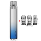 Original  Zrex RF Kit Vape 500Mah Battery 0.8Ohm 2Ml Meshed Pod Cartridge Side Filling E Cigarette Vaporizer