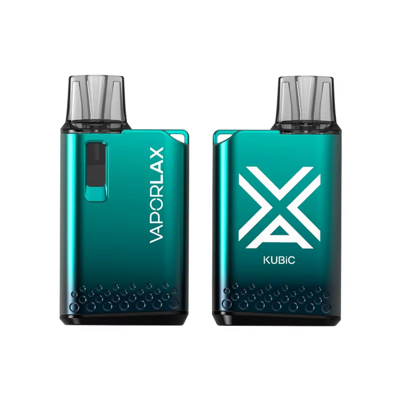 Vaporlax Kubic Pod Mod System Kit Electronic E Cigarette 500Mah Battery 2.0Ml 0.8Ohm Mesh Coil Cartridge Vaper Atomizer Vape