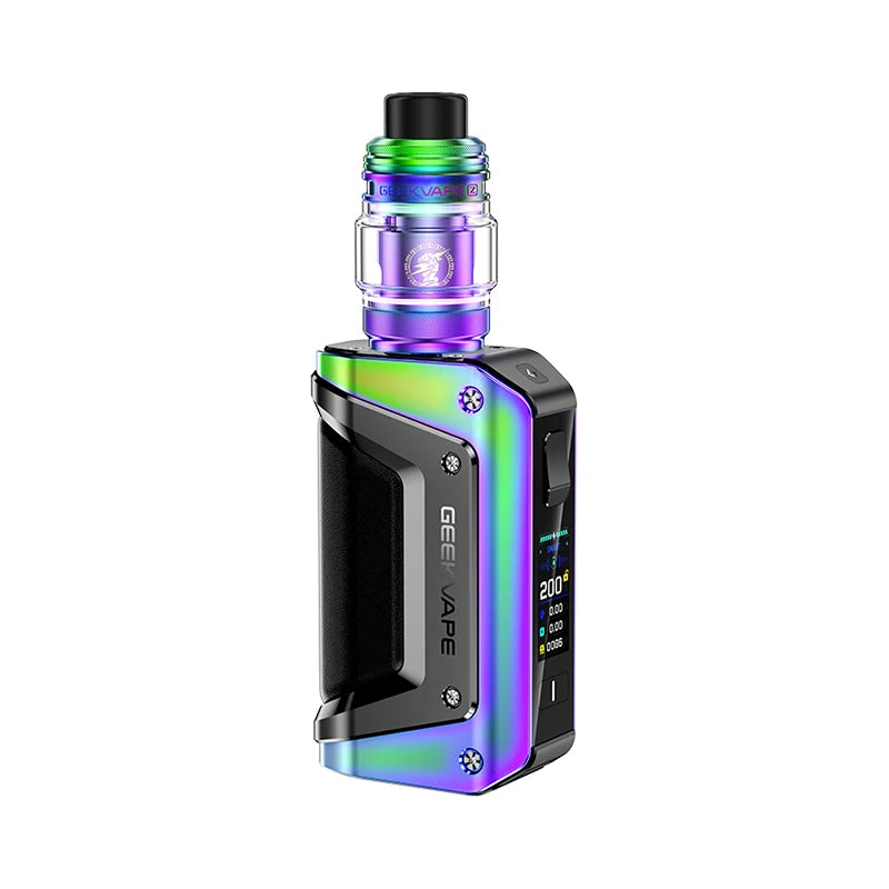 Original  Aegis Legend 3 Kit 200W Legend III Box MOD Vape 5.5Ml Z Fli Tank Fit Z Coil Electronic Cigarette Vaporizer