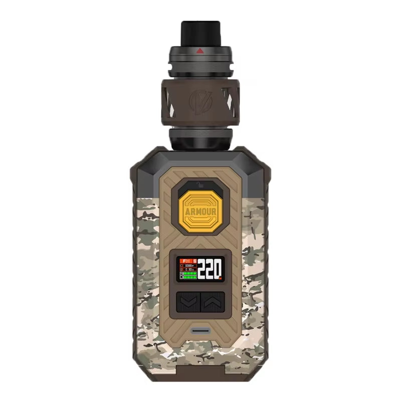 Original  ARMOUR MAX Kit 220W Box MOD Electronic Cigarette Vape with 6ML Itank T Tank Fit Gti Mesh Coil 18650/21700