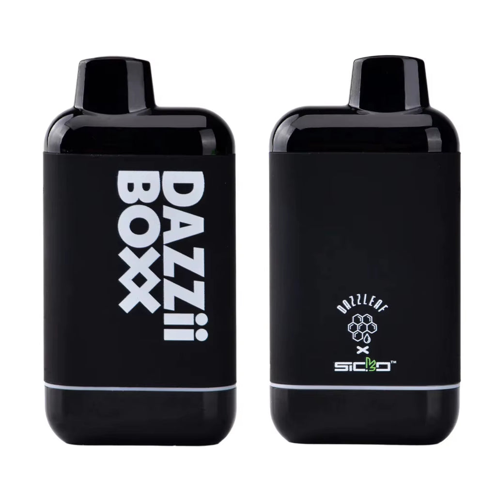 Genuine Dazzii Boxx 510 Cartridge Concealable VV Preheating Battery 650Mah Box Mod Compatible with One 510 Cartridges Carts Vape