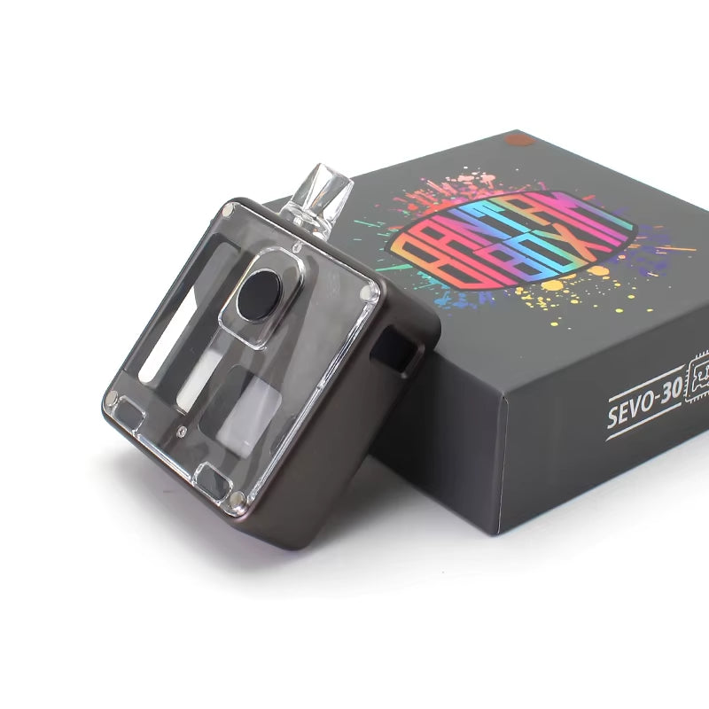 SXK BANTAM BOX V3 Mod Kit New Upgrade SEVO-30 Chip Zinc Alloy Mini Vape Box with 18350 Battery Accessories Panel
