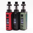 Electronic Cigarette 120W Box Mod Vape Kit Build-In 2200Mah Battery 2.5Ml Tank OLED Screen E-Cigarette Vaper Pen Vaporizer Vapor