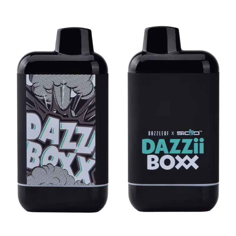 Genuine Dazzii Boxx 510 Cartridge Concealable VV Preheating Battery 650Mah Box Mod Compatible with One 510 Cartridges Carts Vape