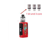 Vape Pen TC 120W Box Mod Kit 2200Mah Battery 2.5Ml Atomizer OLED Screen Electronic Cigarette Vaporizer Vapor Shisha Hookah Pen