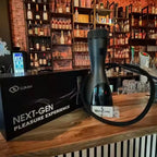 LUKAH Smart Electric Hookah Shisha Set Battery Ultra Long Endurance LED Display 7 Gear Temperature Adjustment