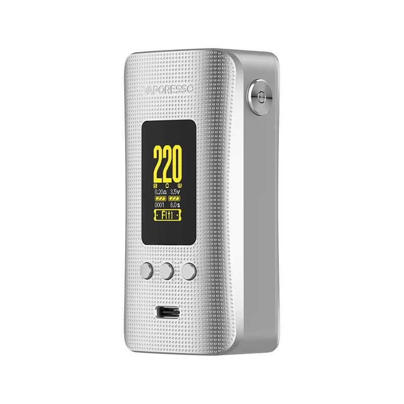 New Color  GEN 200 Mod 220W Box Mod Vape Support Itank 2 Atomizer Electronic Cigarette Vaporizer Support 18650 Battery