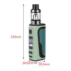 Vape Pen TC 120W Box Mod Kit 2200Mah Battery 2.5Ml Atomizer OLED Screen Electronic Cigarette Vaporizer Vapor Shisha Hookah Pen