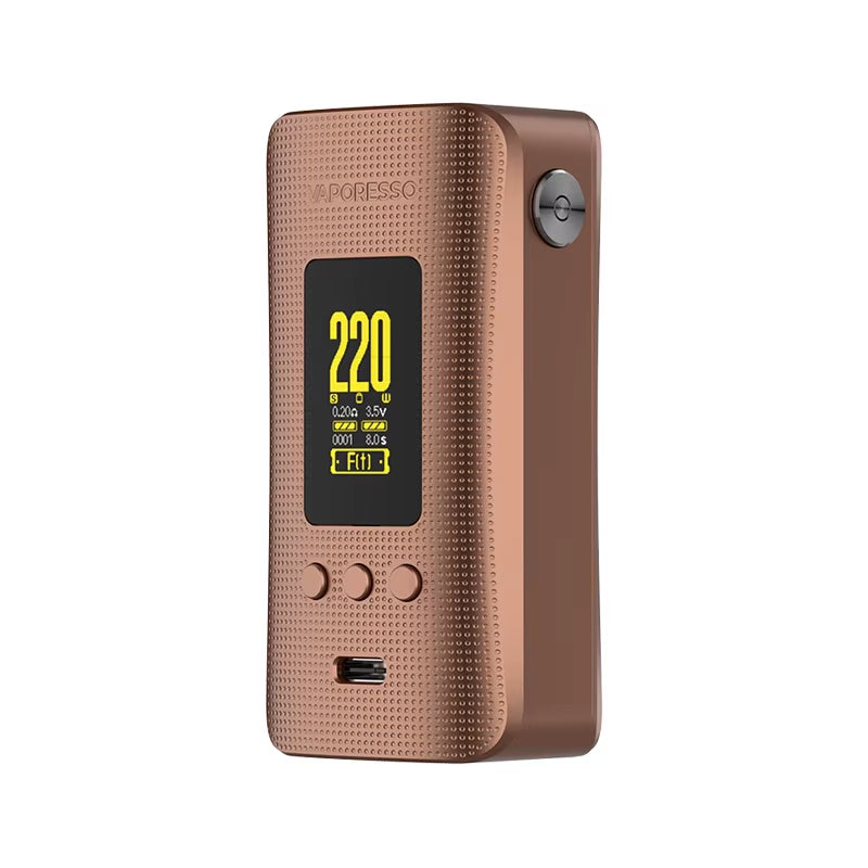 New Color  GEN 200 Mod 220W Box Mod Vape Support Itank 2 Atomizer Electronic Cigarette Vaporizer Support 18650 Battery