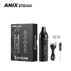 Original Anix Gemini Pro Dry Herb Vaporizer Kit 2200Mah Build in Battery 0.91 Inch OLED Screen Oven Heating Chamber Vape Pen