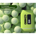 Original Doteco CBS Pro 650Mah Battery 15S Preheating 510 Thread with OLED Screen Vape Mod for 510 Oil Carts E Cigarette