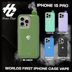 Entdecke das Humo Case für iPhone 15 Pro – 30.000 Züge Einweg Vape Kit! 📢 Exklusives Angebot: Kaufe 4, zahle nur 3! + Gratis Mystery Vape ab 120€ Einkauf + Kostenloser Versand!