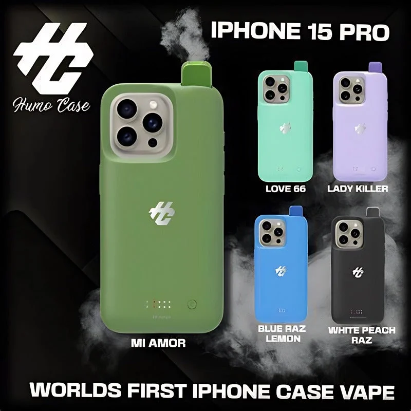 Entdecke das Humo Case für iPhone 15 Pro – 30.000 Züge Einweg Vape Kit! 📢 Exklusives Angebot: Kaufe 4, zahle nur 3! + Gratis Mystery Vape ab 120€ Einkauf + Kostenloser Versand!