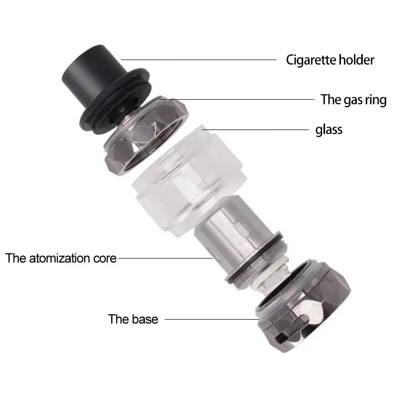 Electronic Cigarettes 150W Vape Pen Kits 2200Mah Battery Box Mod with 4Ml Atomizer Tank OLED Screen Vaporizer Vaper Shisha Pen