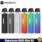 Original  XROS Mini Kit 1000Mah Battery Vape 11/16W 2Ml Mesh Pod Top Filling MTL Electronic Cigarette Vaporizer Kit