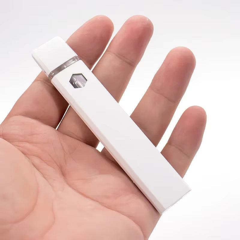 50Pcs Rechargeable Vape Pen Ceramic Coil Empty 1.0Ml Vaper Device 280Mah Micro USB Charge Battery for Thick Oil E-Cig Vaporizer