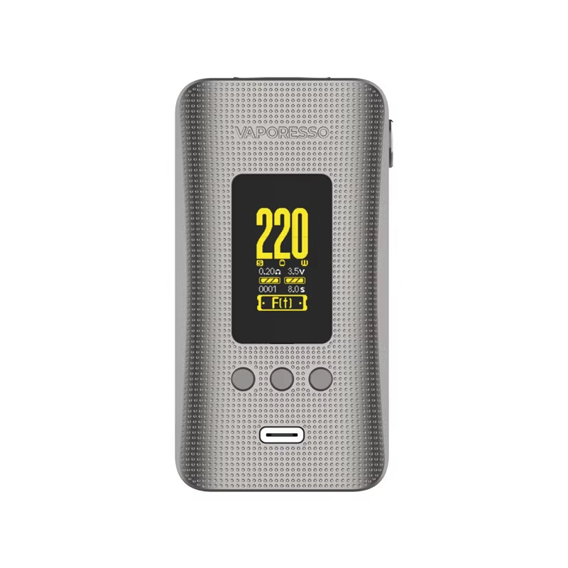 New Color  GEN 200 Mod 220W Box Mod Vape Support Itank 2 Atomizer Electronic Cigarette Vaporizer Support 18650 Battery