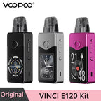Original  VINCI E120 Kit 120W Box Mod Vape with 4500Mah Battery 5ML DTL VINCI Pnp X Pod Cartrdige E Cigarette Vaper