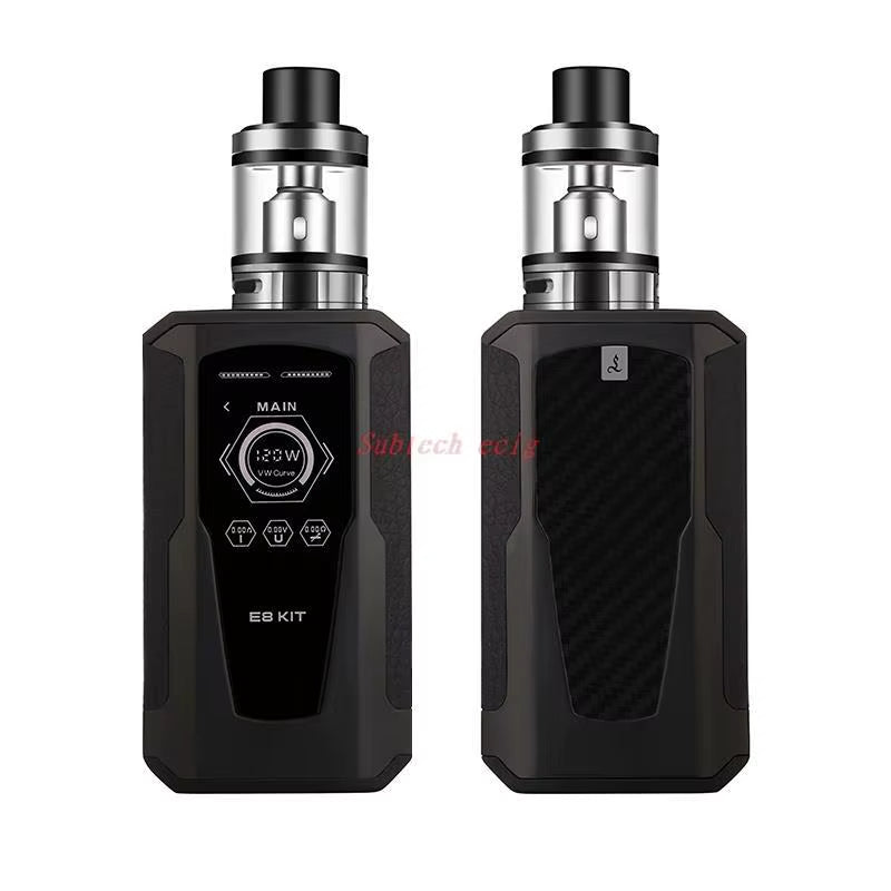 Vape Pen TC 120W Box Mod Kit 2200Mah Battery 2.5Ml Atomizer OLED Screen Electronic Cigarette Vaporizer Vapor Shisha Hookah Pen