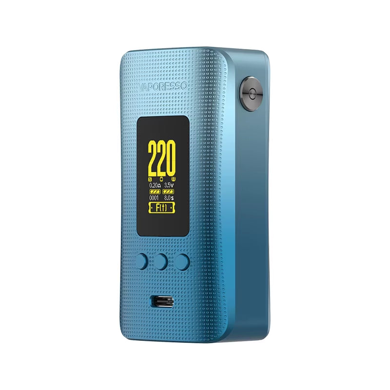 New Color  GEN 200 Mod 220W Box Mod Vape Support Itank 2 Atomizer Electronic Cigarette Vaporizer Support 18650 Battery