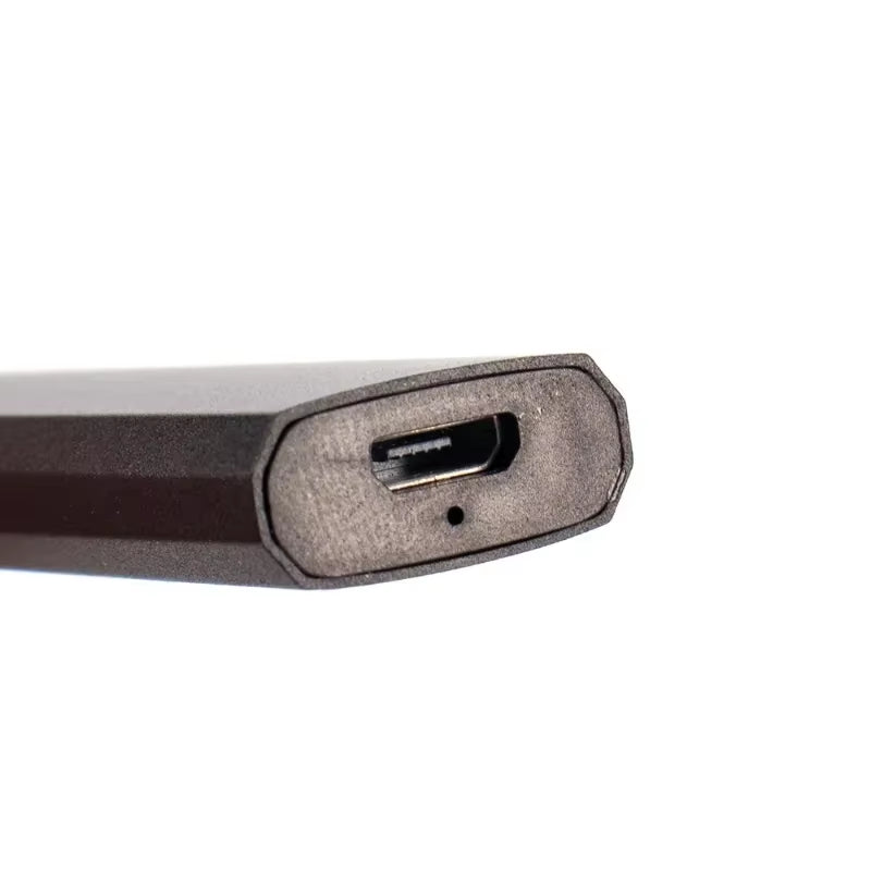 50Pcs Rechargeable Vape Pen Ceramic Coil Empty 1.0Ml Vaper Device 280Mah Micro USB Charge Battery for Thick Oil E-Cig Vaporizer