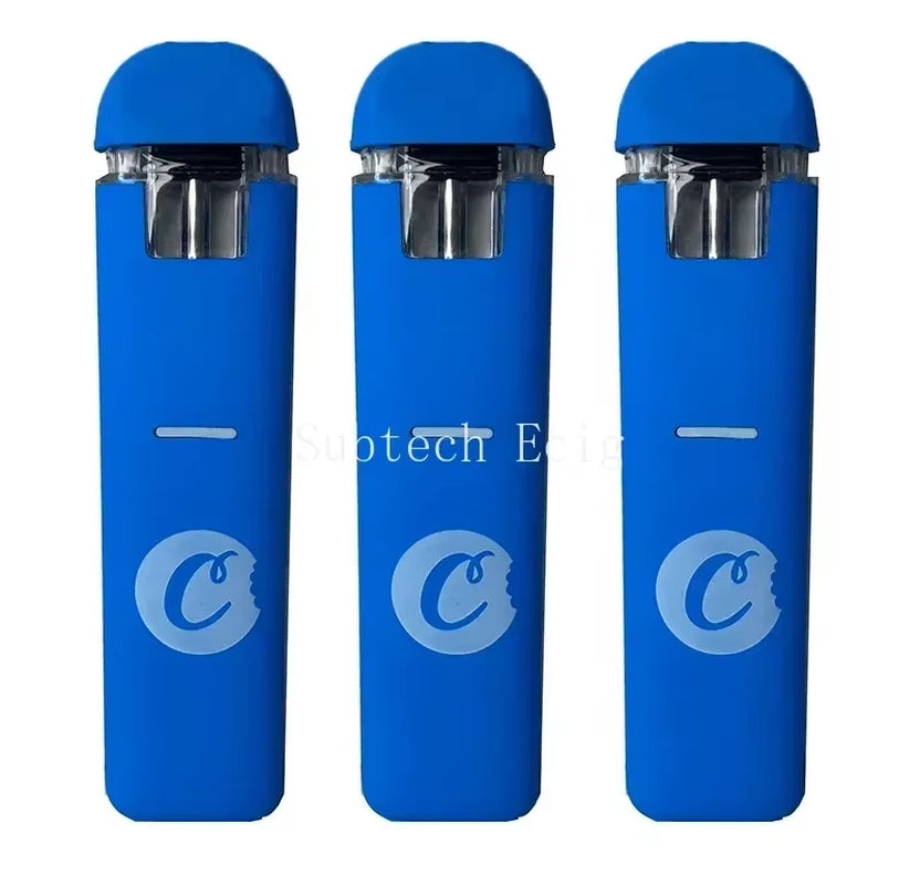 10Pcs Cookie Vape Pen Starter Kits 320Mah Rechargeable Battery 0.8Ml Ceramic Coil Thick Oil Cartridges Vaporizers with Package