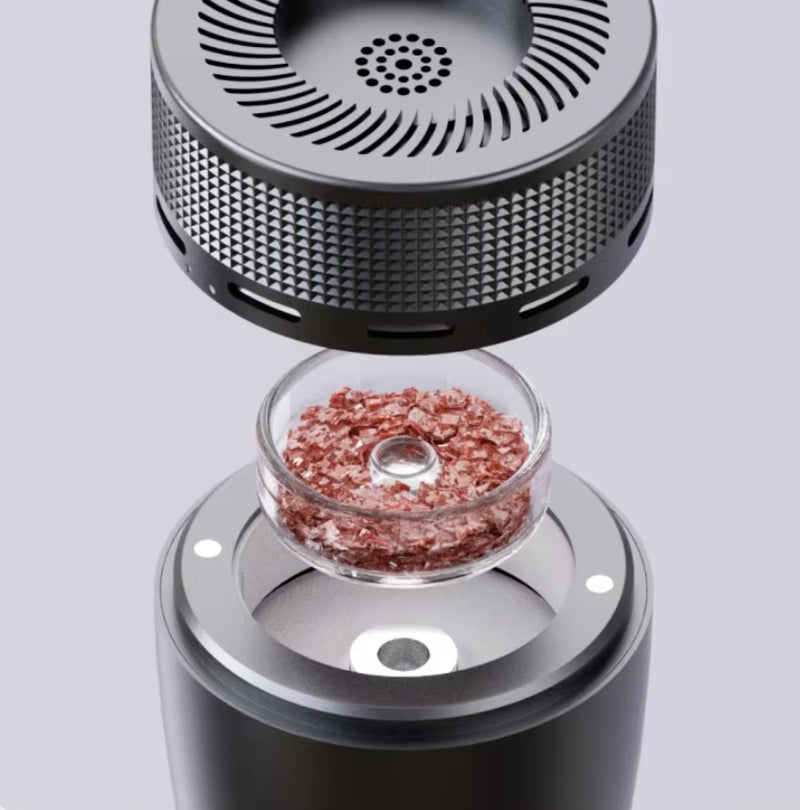 LUKAH Smart Electric Hookah Shisha Set Battery Ultra Long Endurance LED Display 7 Gear Temperature Adjustment